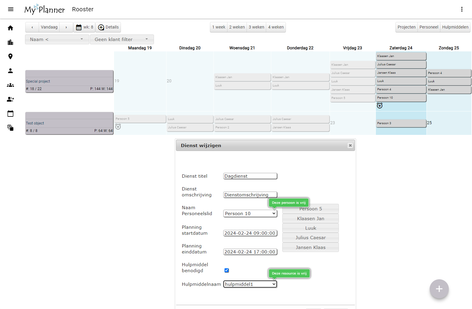 Software-update: MyPlanner 4.0.7